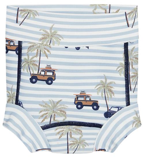 Hust and Claire Blebadebukser - Harumi - Hvid/Blå