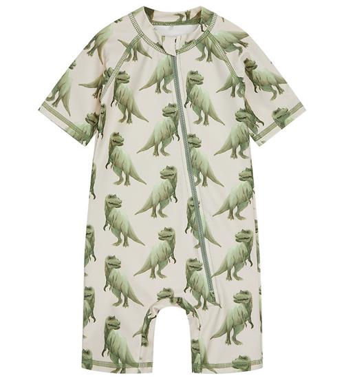 Hust and Claire Badeheldragt - Makki - Seagrass m. Dinos