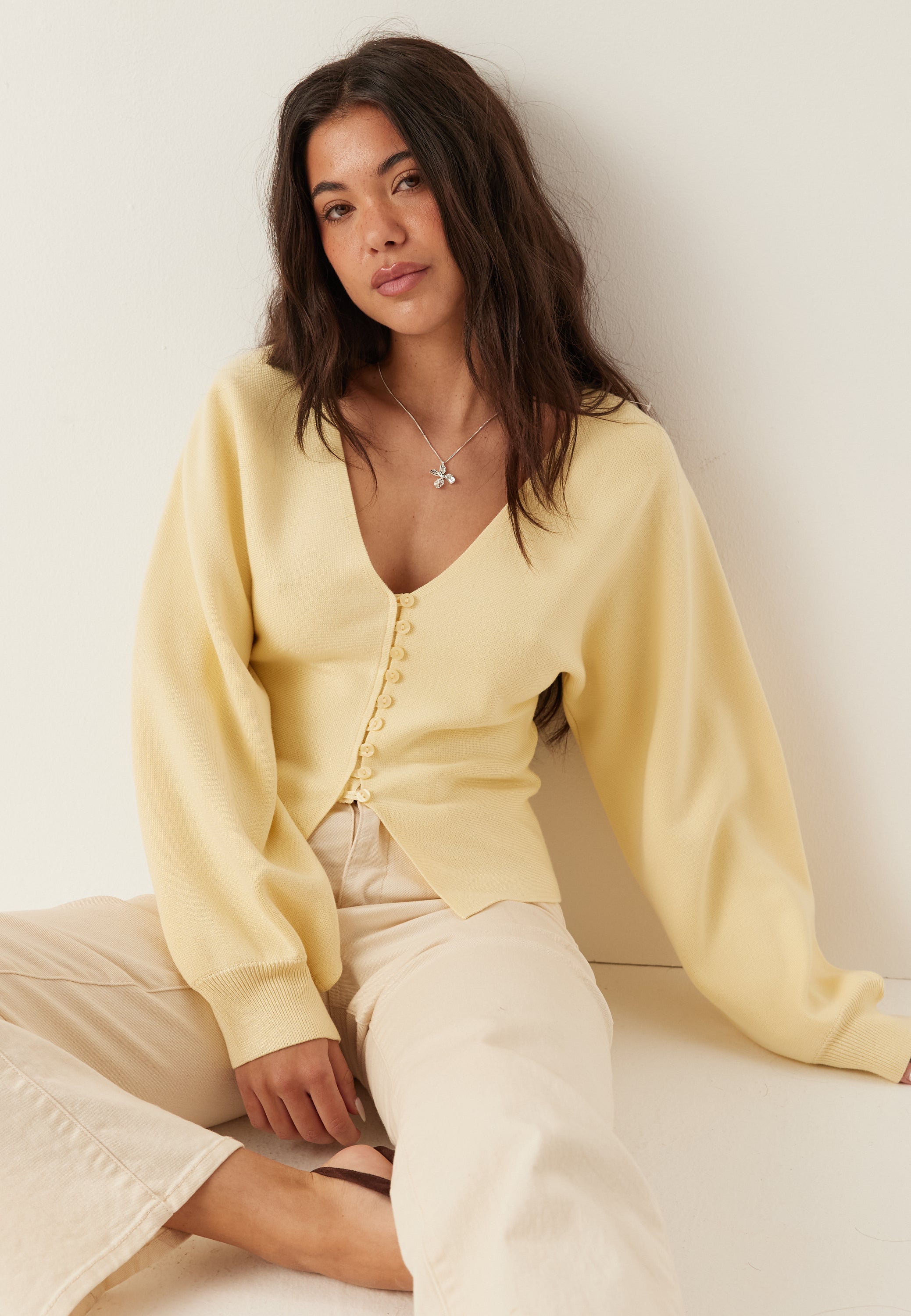 BUBBLEROOM Knitted Cardigan