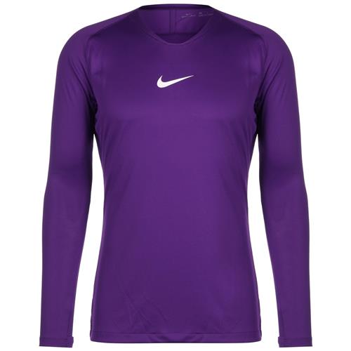 NIKE Base Layer 'Park First'  mørkelilla / hvid
