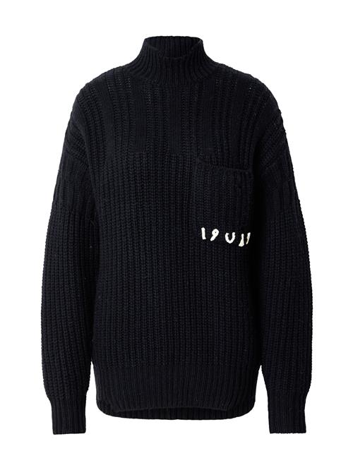 19V69 ITALIA Pullover 'Rosanna'  sort / hvid