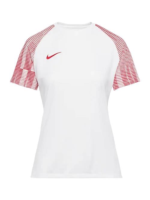 NIKE Funktionsbluse  rød / hvid