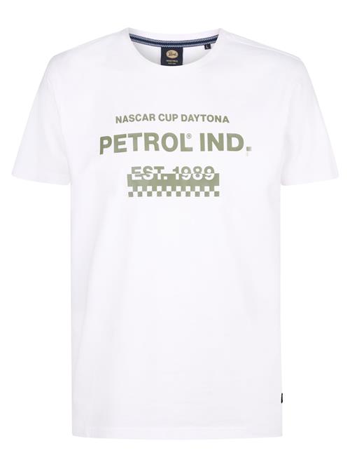 Petrol Industries Bluser & t-shirts 'Horizon'  oliven / hvid