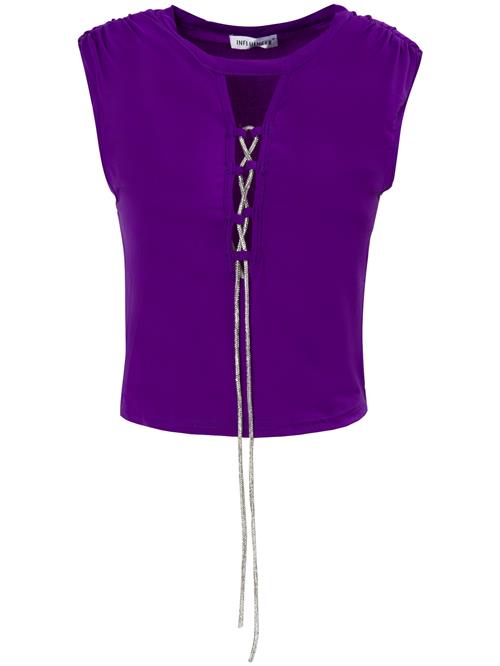 Influencer Overdel  mørkelilla