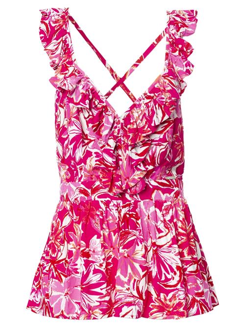 Influencer Overdel  pink / magenta / hvid