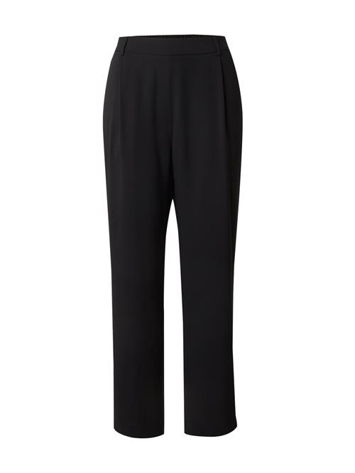 CITA MAASS Bukser med lægfolder  sort