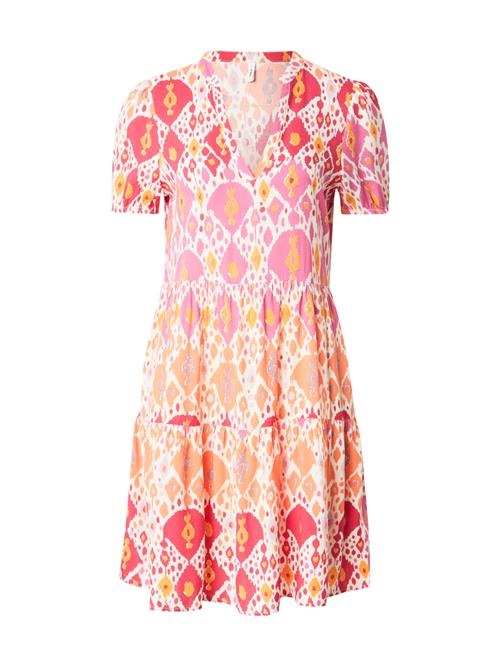 ONLY Kjole 'ONLNOVA THEA'  curry / lys pink / blodrød / hvid