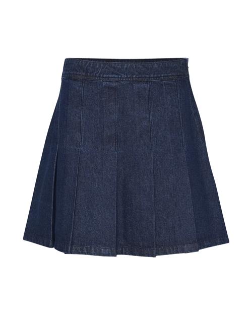 CULTURE Nederdel 'Bink Roselle'  blue denim