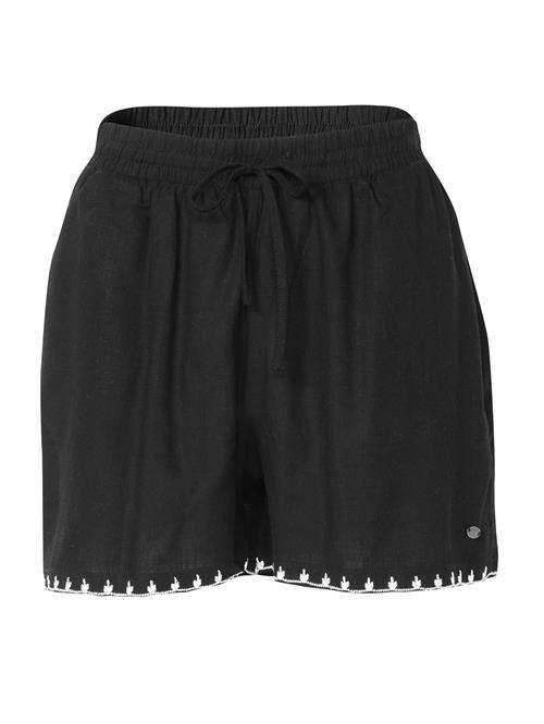 KOROSHI Bukser  sort / hvid