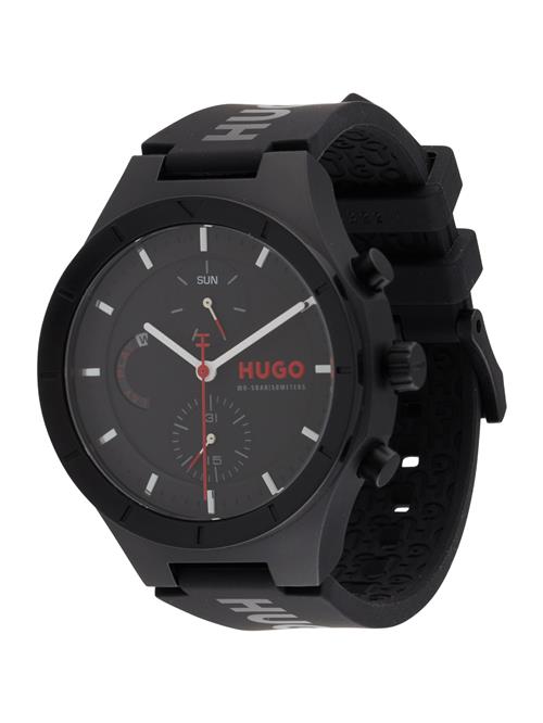 HUGO Analogt ur 'LIT'  grå / sort