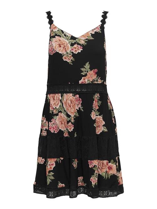 ONLY Kjole 'ONLKARMEN ANNE'  beige / pastelgrøn / rød / sort