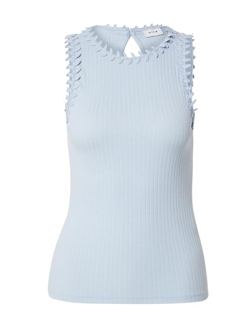 VILA Overdel 'VIBABIA LEAF'  lyseblå