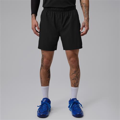 Jordan Sport Flightweight Dri-FIT-shorts med indershorts til mænd - sort