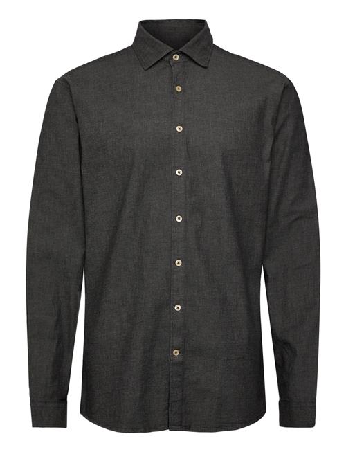 Lindbergh | Soft Indigo Stretch Shirt L/S | XXL