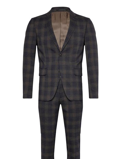 Lindbergh | Checked Stretch Suit | 52