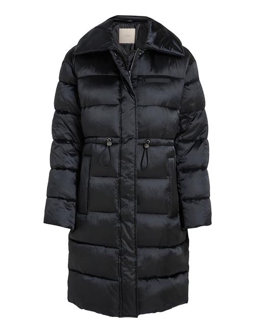 Calvin Klein | Mw Padded Satin Drawstring Coat | S