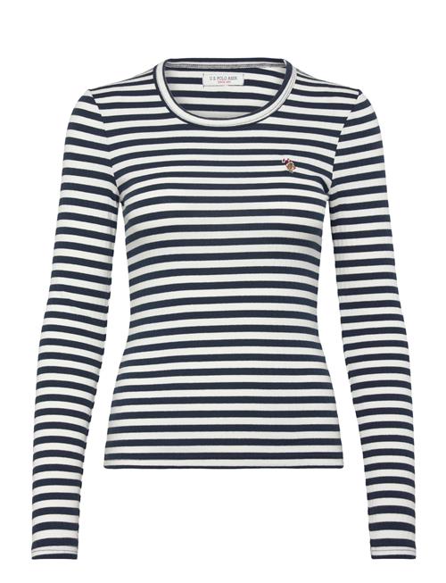 U.S. Polo Assn. | Chanett New Reg Rib Uspa W Tee | L