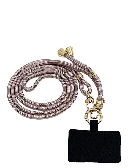 Pipol's Bazaar | Mobile Base Necklace Pale Pink Gold | ONE SIZE