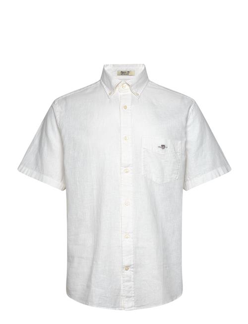 GANT | Reg Cotton Linen Ss Shirt | XXL