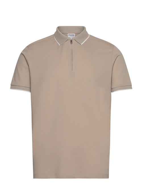 Selected | Slhfave Sport Zip Ss Polo Noos | M