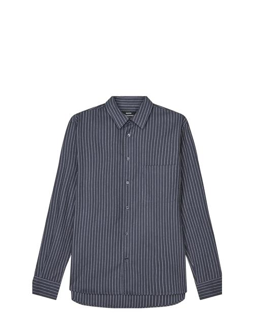 Mads Nørgaard | Cotton Flannel Stripe Sune Shirt | XXL