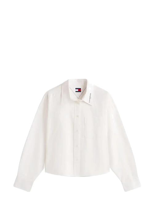 Tommy Jeans | Tjw Ovs Crop Oxford Shirt | L