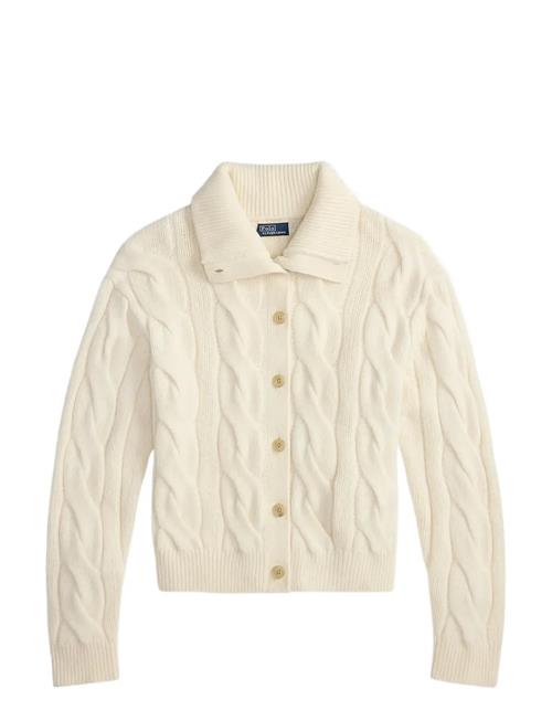 Polo Ralph Lauren | Cable Wool-Cashmere Funnelneck Cardigan | M