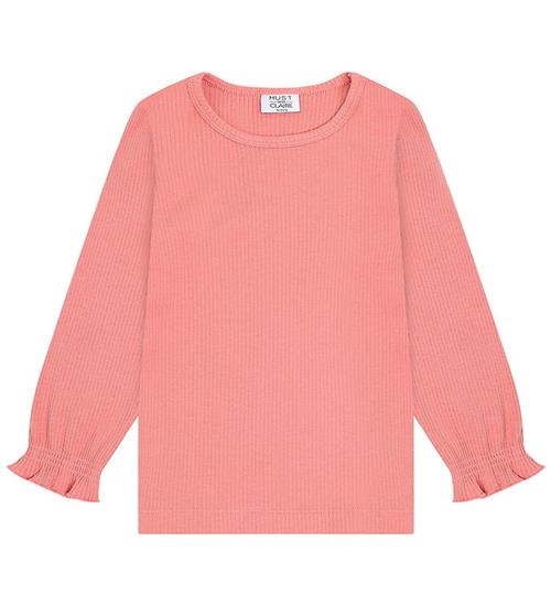 Hust and Claire T-shirt - HCAlma Solid Rib - Sorbet