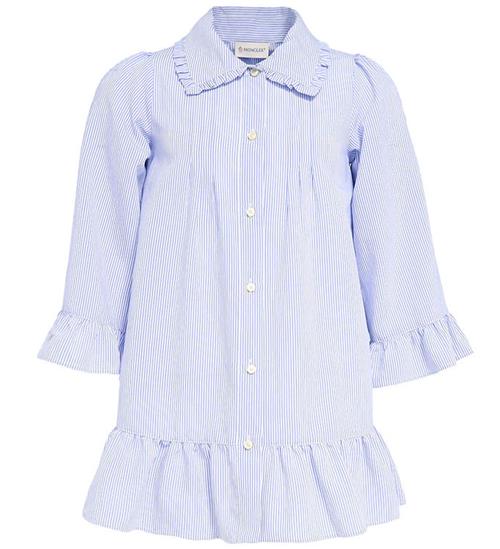 Moncler Kjole - Aqua m. Striber