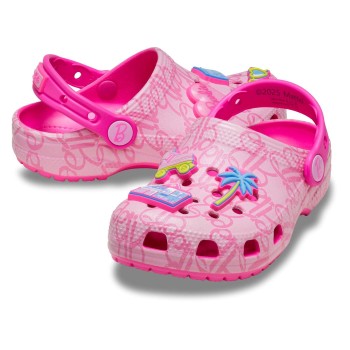 Crocs Mattel Pink Barbie Clog Toddler Flerfarvet not spec US C4 (EU 19-20) Barn