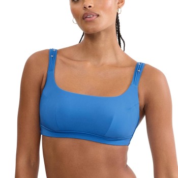 Triumph Palina Love By The Sea Soft Bikini Top Blå G 40 Dame
