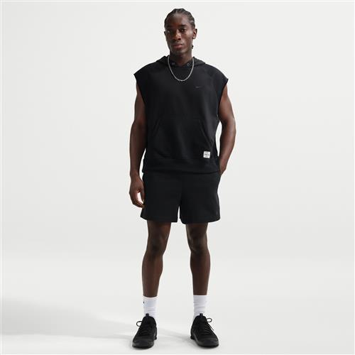 Maskinstrikkede Nike N.A.C. Dri-FIT-træningsshorts (13 cm) til mænd - sort