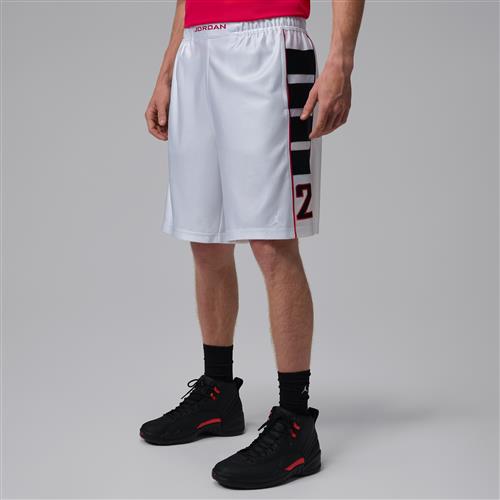 Jordan Brooklyn Cat Scratch-shorts til mænd - hvid