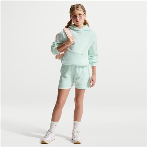 Nike Club Fleece-shorts (13 cm) i french terry til større børn (piger) - grøn