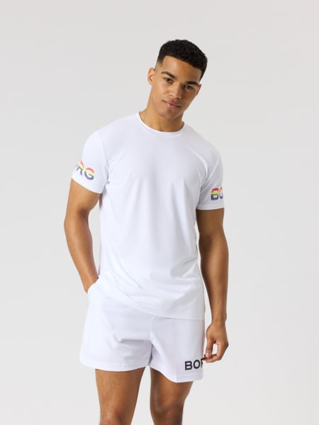 Björn Borg Borg T-shirt Hvid, XXL