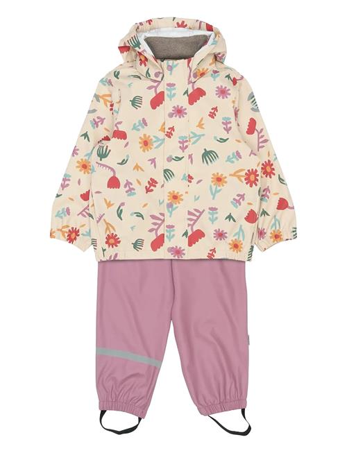 mikk-line | Pu Rain Set Aop W. Susp/104 | 110