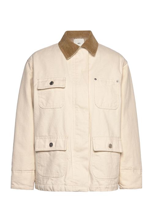 Mango | Denim Parka With Corduroy Collar | M