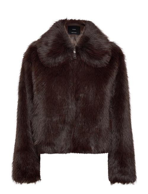 Mango | Faux-Fur Jacket With Zip | L
