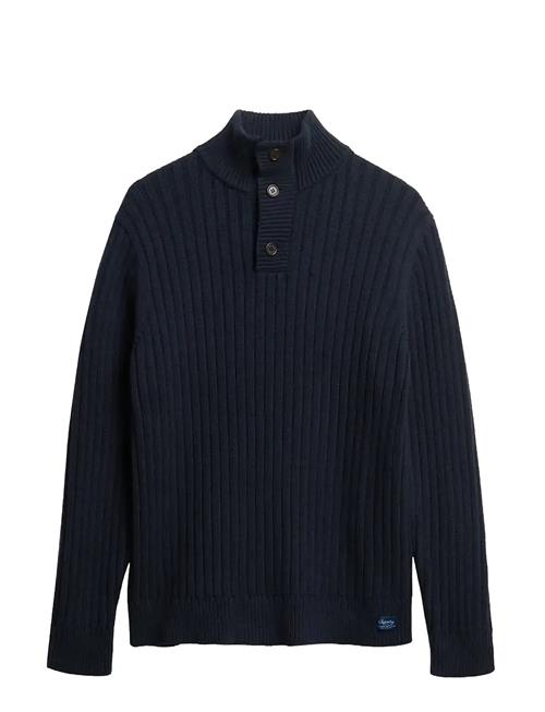 Superdry | Vintage Ribbed Henley | XXL