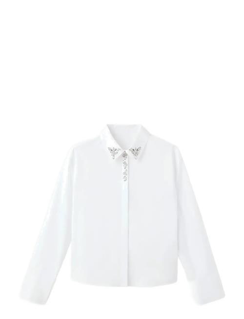 Mango | Crystal Detail Shirt | M