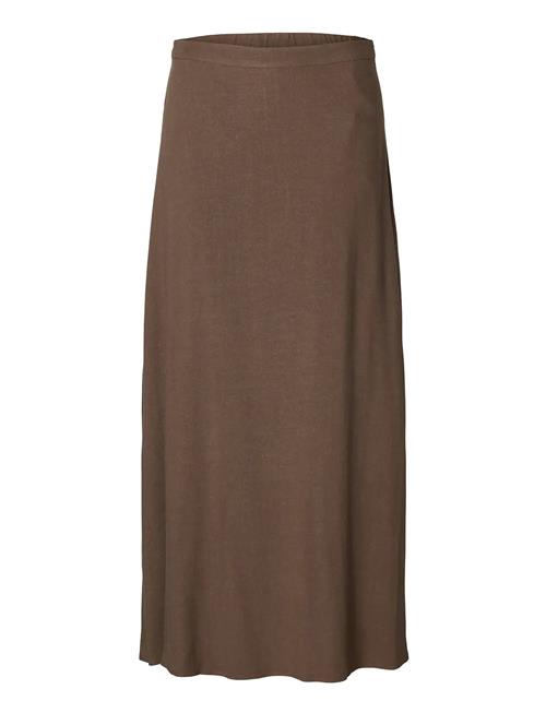 Selected | Slfviva Hw Ankle Linen Blend Skirt Noos | 36