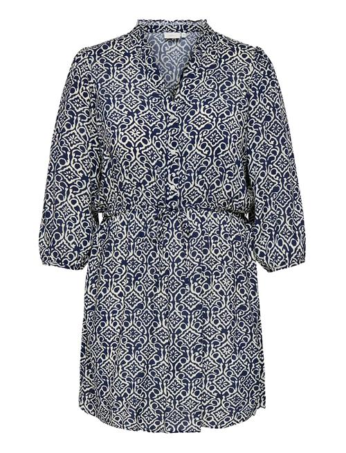 ONLY Carmakoma | Carastina 3/4 V-Neck Abk Dress Wvn Zl | 46