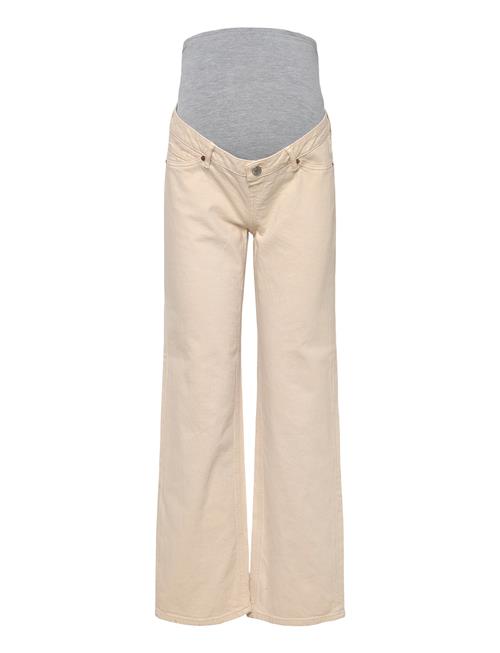 Vero Moda Maternity | Vmmtessa Wide Jeans Ecru | 28 x 32