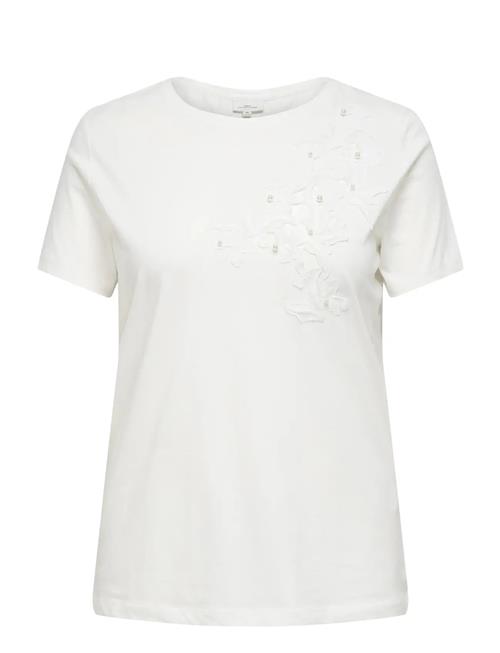 ONLY Carmakoma | Cardanielle Life S/S O-Neck Reg Tee Jrs | 46-48