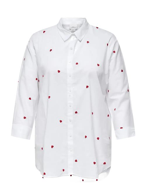 ONLY Carmakoma | Carnew Lina Grace Ls Emb Shirt Wvn Noos | 50