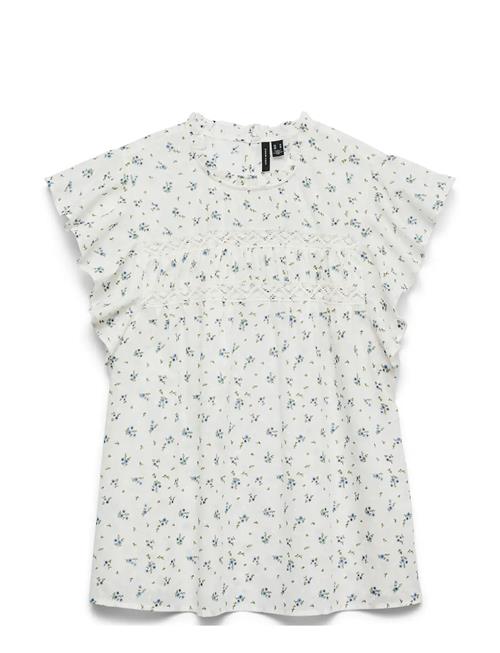 Vero Moda | Vmtrine Sl Lace Top Wvn Noos | XL