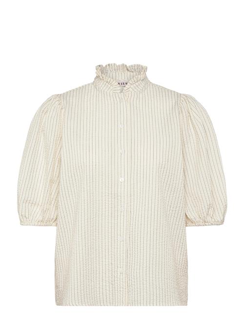 A-View | Tiffany Short Sleeve Stripe Shirt | 40