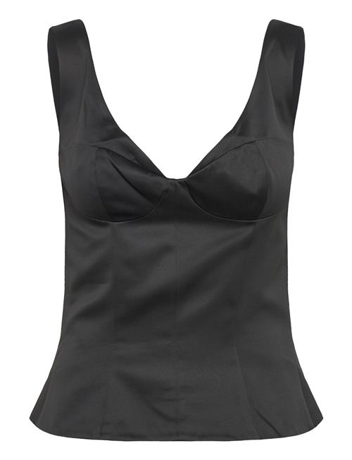 ROTATE | Satin Fitted Top | 38