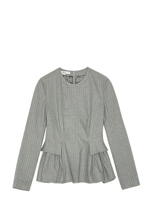 REMAIN Birger Christensen | Long Sleeve Peplum Top | 42