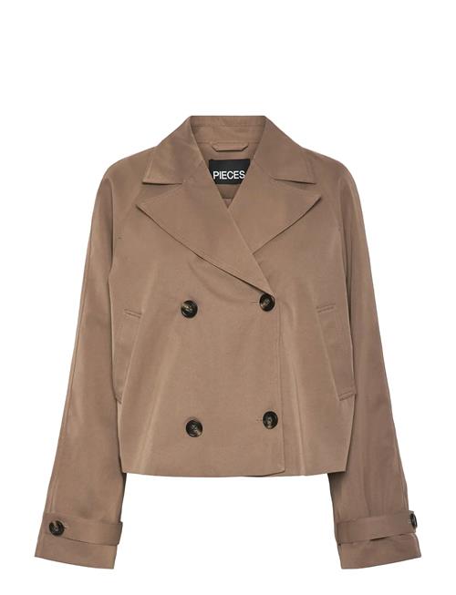 Pieces | Pcscarlett Ls Short Trenchcoat Noos Bc | M